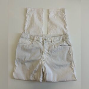 Lululemon Men ABC Slim Pant Size 32 White *see description